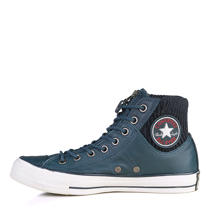 мужские синие кроссовки  Converse CTAS MA-1 Zip High 151994 - цена, описание, фото 3
